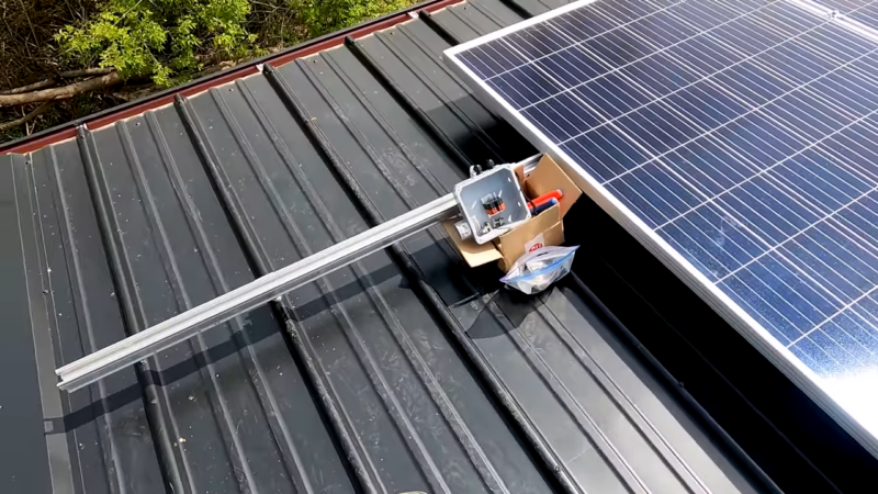 Solar Panel System Installation