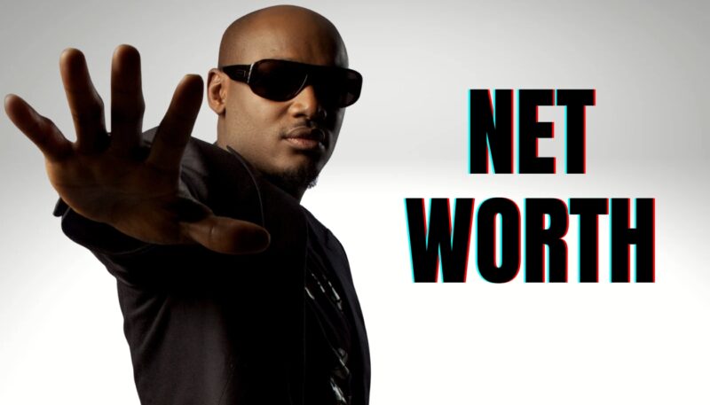 2Baba artist in sunglasses and black attire with the text "Net Worth" displayed beside him